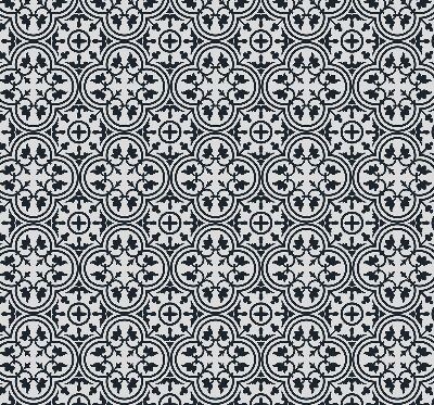 Estor enrollable con estampado de azulejo portugués