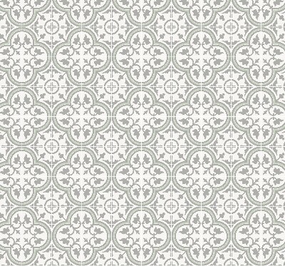 Modern roller blind con estampado de azulejo portugués