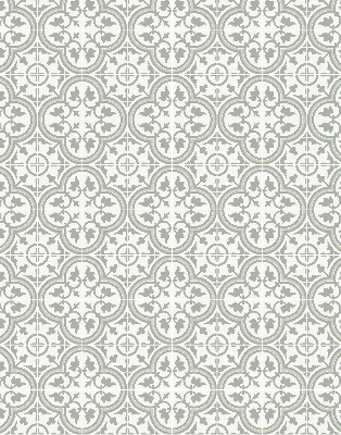 Modern roller blind con estampado de azulejo portugués