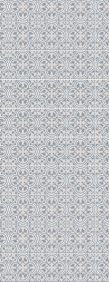 Estor enrollable para ventana con diseño de azulejo portugués