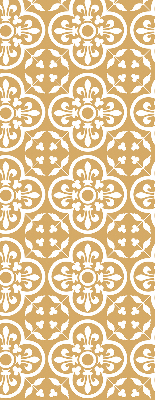 Estor enrollable para ventana con estampado de azulejos de motivos folclóricos portugueses