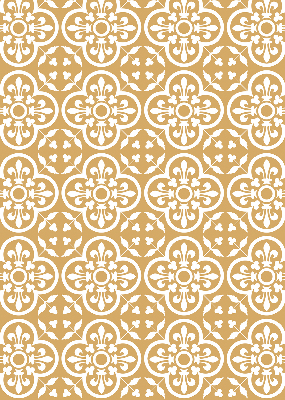 Estor enrollable para ventana con estampado de azulejos de motivos folclóricos portugueses
