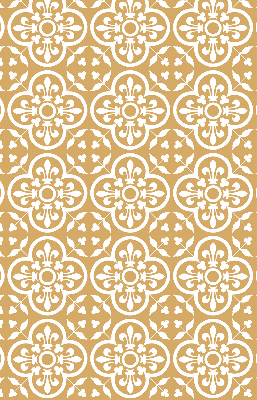 Estor enrollable para ventana con estampado de azulejos de motivos folclóricos portugueses