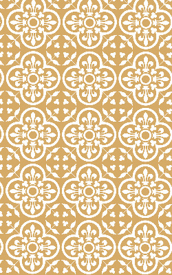 Estor enrollable para ventana con estampado de azulejos de motivos folclóricos portugueses