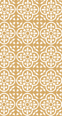 Estor enrollable para ventana con estampado de azulejos de motivos folclóricos portugueses