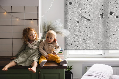 Modern roller blind con acabado en granito