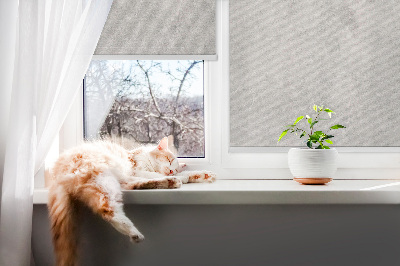 Estor enrollable para ventana con acabado anti-humos