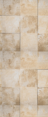 Modern roller blind con diseño de azulejos