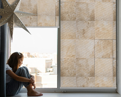 Modern roller blind con diseño de azulejos