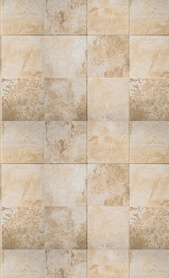 Modern roller blind con diseño de azulejos