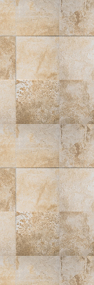 Modern roller blind con diseño de azulejos
