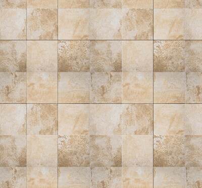 Modern roller blind con diseño de azulejos