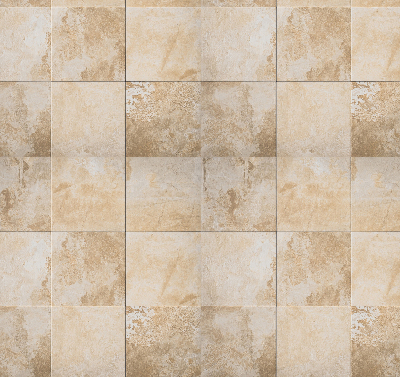 Modern roller blind con diseño de azulejos