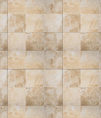 Modern roller blind con diseño de azulejos