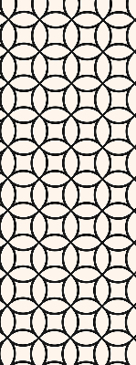 Modern roller blind con tejido entrelazado
