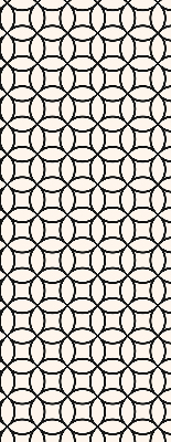 Modern roller blind con tejido entrelazado