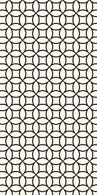 Modern roller blind con tejido entrelazado