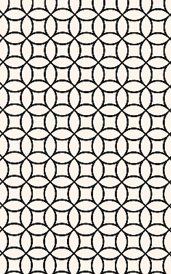 Modern roller blind con tejido entrelazado
