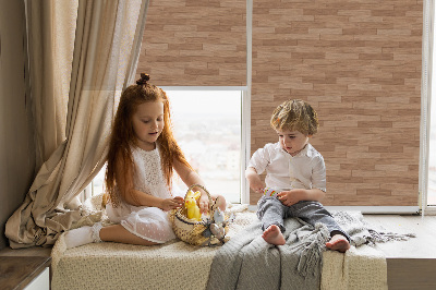 Modern roller blind con paneles