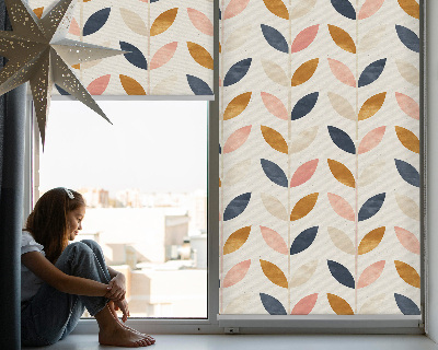 Modern roller blind con lamas