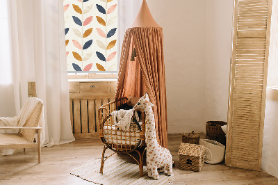 Modern roller blind con lamas