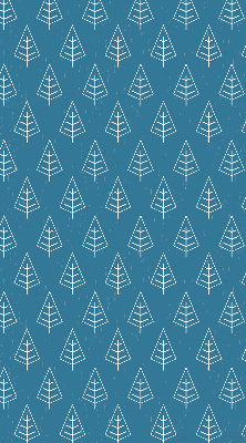 Modern roller blind con diseño de árboles bajo la lluvia
