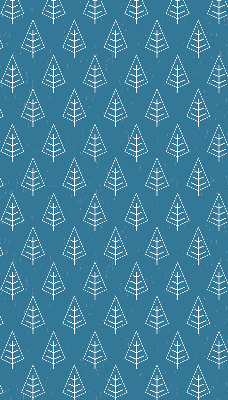 Modern roller blind con diseño de árboles bajo la lluvia