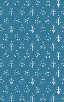 Modern roller blind con diseño de árboles bajo la lluvia