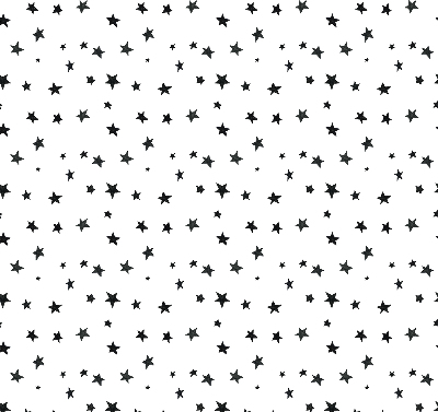 Modern roller blind con estampado de estrellas