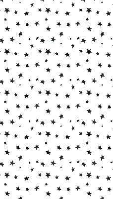Modern roller blind con estampado de estrellas