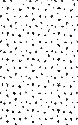 Modern roller blind con estampado de estrellas