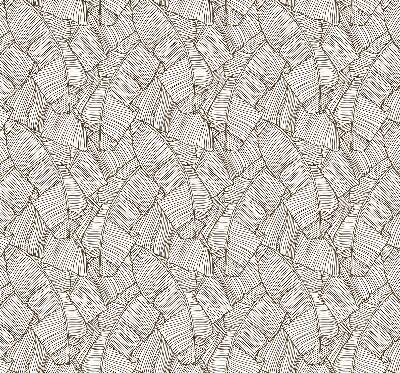 Modern roller blind con estampado de hojas de palma