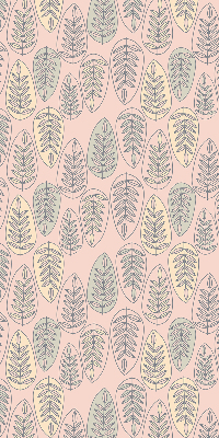 Modern roller blind con láminas de colores