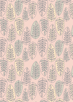 Modern roller blind con láminas de colores