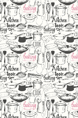 Estor enrollable con motivos para cocina