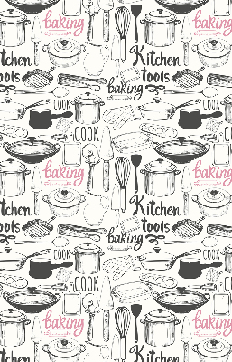 Estor enrollable con motivos para cocina
