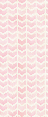 Estor enrollable con diseño de zigzags rosas