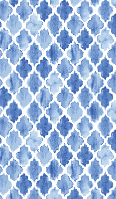 Modern roller blind con patrón pintado