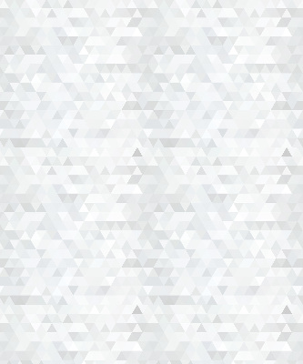 Modern roller blind con patrón de triángulos grises