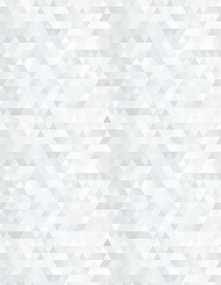 Modern roller blind con patrón de triángulos grises