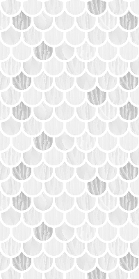 Modern roller blind con motivo en escala de grises