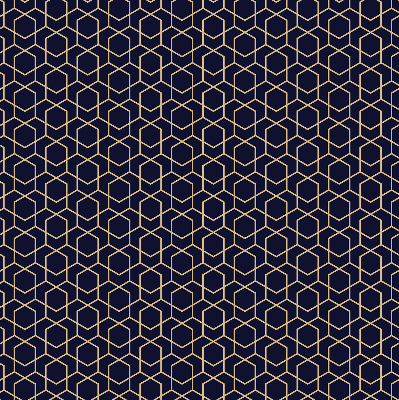 Modern roller blind con estampado de cubo 3D