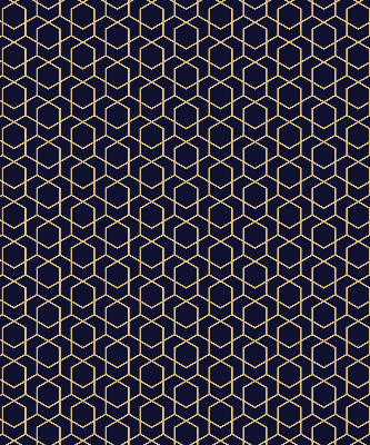 Modern roller blind con estampado de cubo 3D