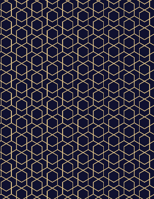 Modern roller blind con estampado de cubo 3D