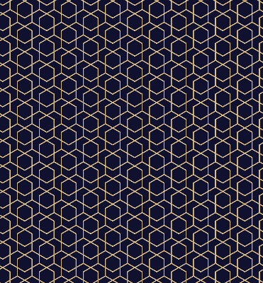 Modern roller blind con estampado de cubo 3D