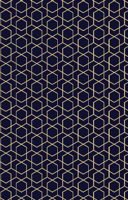 Modern roller blind con estampado de cubo 3D