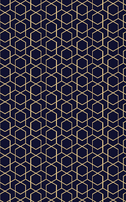 Modern roller blind con estampado de cubo 3D
