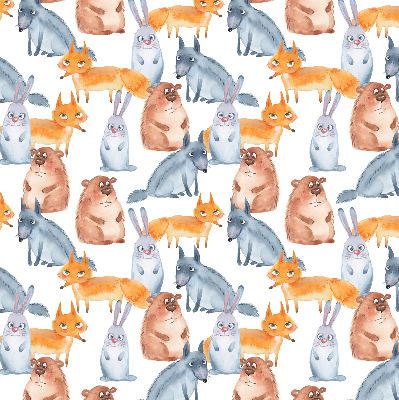 Modern roller blind con diseño de animales