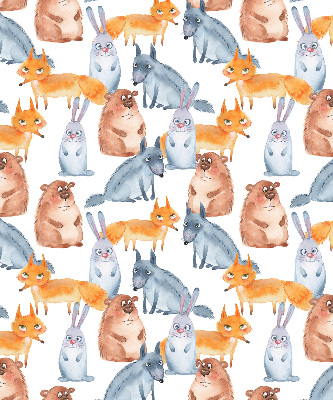 Modern roller blind con diseño de animales