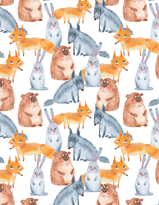 Modern roller blind con diseño de animales